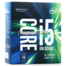 Intel Core i5-7600K, 3.80ГГц, 4 ядра, 6МБ, LGA1151, BOX, BX80677I57600K