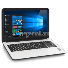 ноутбук HP 15-ay505ur, Y5K73EA, 15.6" (1366x768), 4GB, 500GB, Intel Pentium N3710, 2GB AMD Radeon R5 M430, LAN, WiFi, Win10,white, белый