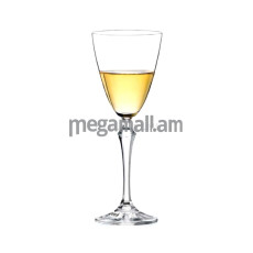 Набор бокалов 6 шт. Bohemia Crystal Элизабет  для вина, хрустальное стекло, 190 мл., арт. 40760/190