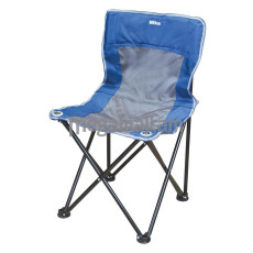 Стул туристический Nika Премиум ПСП3, ткань ПВХ, сиденье 390х460мм, до 100кг, цвет синий/серый
