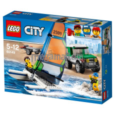 Конструктор LEGO City  Внедорожник с прицепом для катамарана (60149)