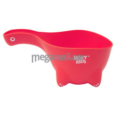 Ковшик для мытья головы Dino Scoopцвет коралловый/RBS-002-C