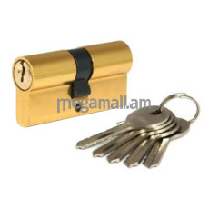 Ключевой цилиндр Adden Bau CYL 5-60 KEY GOLD, ключ-ключ, цвет золото