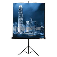 Экран Lumien Master View LMV-100112, 75" (190,5 см), 4:3, 160  x  120 см , на штативе, FiberGlass Matte White / 4627074760478