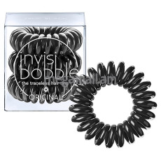 резинка-браслет для волос Invisibobble Original True Black, 3 шт [3040] [4260285373015]