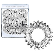 резинка-браслет для волос Invisibobble Original Crystal Clear, 3 шт [3042] [4260285373039]