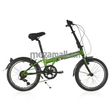 Велосипед FORWARD ENIGMA 2.0 (2016-2017), колеса 20", 7 скоростей, рама 11", зеленый мат. (RBKW7Y307002)