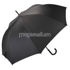Зонт трость мужской Doppler Blackstar, полуавтомат, чёрный [71666] [9003034144499]