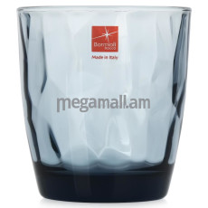Набор стаканов 6 шт Bormioli Diamond низкий 300 мл, синий (8004360065039)
