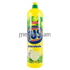 средство для мытья посуды Lion Thailand Pro, 800 мл, концентрат, со 100% натуральным лимонным соком [900493] [8850002900493]