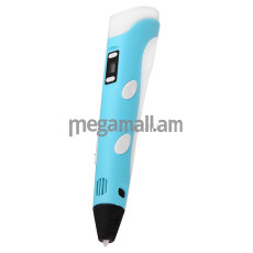 3D ручка 3DPen-2 с LCD дисплеем, голубой (Тай00000346)