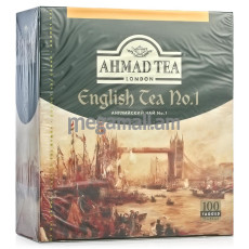 Чай черный Ahmad Tea "Английский №1", 8 упаковок по 100 пак (1 пак по 2 гр. с ярл)