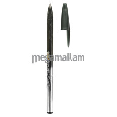 ручка гелевая Bic Cristal Gel+, 0,3 мм, черная (упаковка 12 шт) [905490]