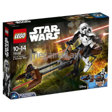 Конструктор LEGO Constraction Star Wars Штурмовик-разведчик на спидере (75532)