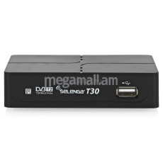 Цифровая тв приставка Selenga Т30, черный (DVB-T/T2)