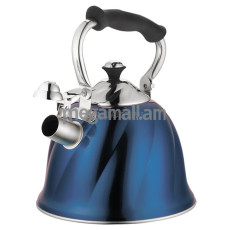 Чайник со свистком MARTA 3л синий (MT-3045 / 5060404138803)