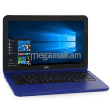ноутбук Dell Inspiron 3162, 3162-3065, 11.6" (1366x768), 2GB, 32GB SSD, Intel Celeron N3060, Intel HD Graphics, WiFi, BT, Win10, blue, синий