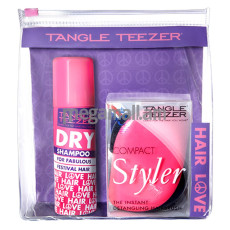 набор для волос Tangle Teezer Festival Pack: расческа + сухой шампунь [2065] [5060173371876]