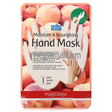 маска для рук Purederm, увлажняющая, питательная [592332] [8809052592332]