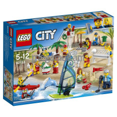 Конструктор LEGO City Town Отдых на пляже - жители LEGO CITY (60153)
