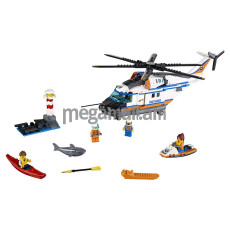 Конструктор LEGO City Coast Guard Сверхмощный спасательный вертолёт (60166)