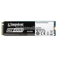 SSD 480ГБ, M.2, PCIe 3.0, Kingston KC1000, SKC1000/480G