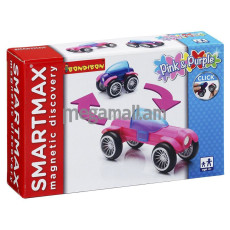 BONDIBON SmartMax Конструктор магнитный Специальный/Special набор: Розовый и Фиолетовый (ВВ0903)