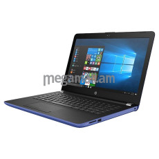 ноутбук HP 14-bs010ur, 1ZJ55EA, 14" (1366x768), 4GB, 500GB, Intel Pentium N3710, Intel HD Graphics, LAN, WiFi, BT, Win10, blue, синий