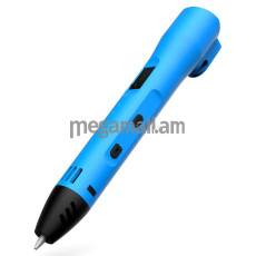 3D ручка Cactus PLA LCD, синий (CS-3D-LTP2-BL)