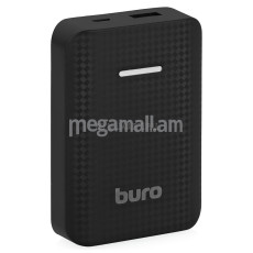 Внешний аккумулятор 07500 мАч Buro RC-7500, черный, пластик