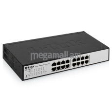 коммутатор D-Link DES-1100-16, websmart switch 16-ports 10/100Mbts