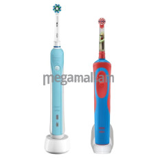 электрическая зубная щетка Oral-B PRO 500 + электрическая зубная щетка Vitality Star Wars