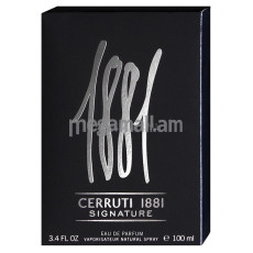 парфюмерная вода Cerruti Signature 1881, 100 мл, мужская [CERh00213] [3614222835998]
