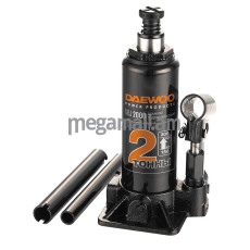 Домкрат бутылочный гидравлический DAEWOO 2 т, min 150mm - max 300mm, DBJ2000