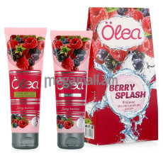 набор для рук Olea Berry Splash, 2 предмета, скраб для рук ягодный, 75 мл + крем для рук увлажняющий ягодный, 75 мл [8123] [4752171000582]