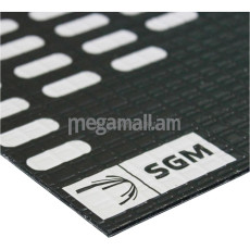 Шумоизоляция SGM М4А1, 0,5х0,8 м, толщина 4 мм, 10 листов (4м.кв), SGM.М4А1.4.05x080