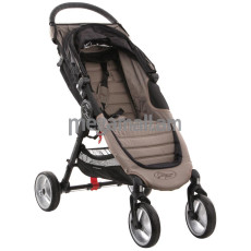 Прогулочная коляска Baby Jogger City Mini Single 4Weel цвет серый+черный (во10257)