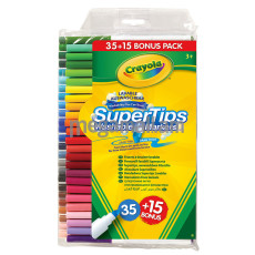 Crayola Supertips մարկերների բոնուսային փաթեթ