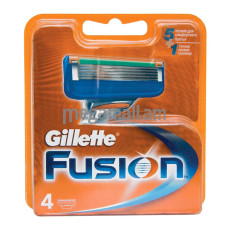 кассеты для бритья Gillette Fusion, 4 шт. [7702018874460]