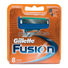 кассеты для бритья Gillette Fusion, 8 шт. [7702018877508]