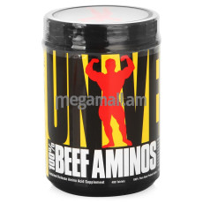 Аминокислоты Universal Nutrition 100% Beef Aminos, 400 таблеток