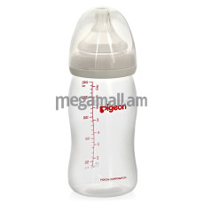 Бутылочка для кормления Pigeon Peristatic Plus, 240 мл, 3m+ (4902508143691/420)
