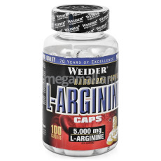 Аминокислоты Weider L-Arginine caps, 100 капсул