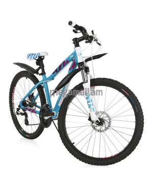 Велосипед FORWARD LIMA 2.0 disc (2016), колеса 26", рама 15", скоростей 21, голубой матовый (RBKW6766Q007)