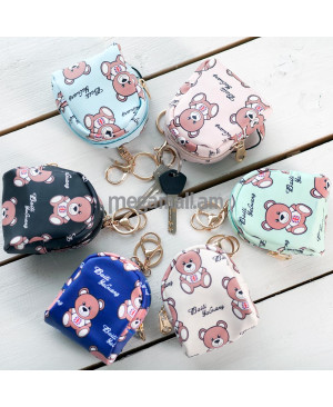 GOOD MOOD Кошелек-брелок Рюкзачок. Мишка, розовый (4690664100213)