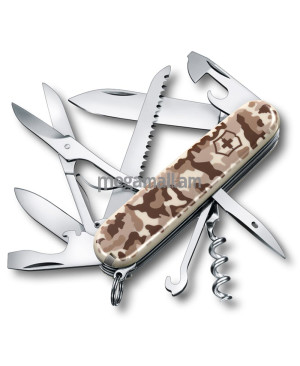Нож перочинный Victorinox Huntsman 1.3713.941, 91мм, 15 функций, камуфляж